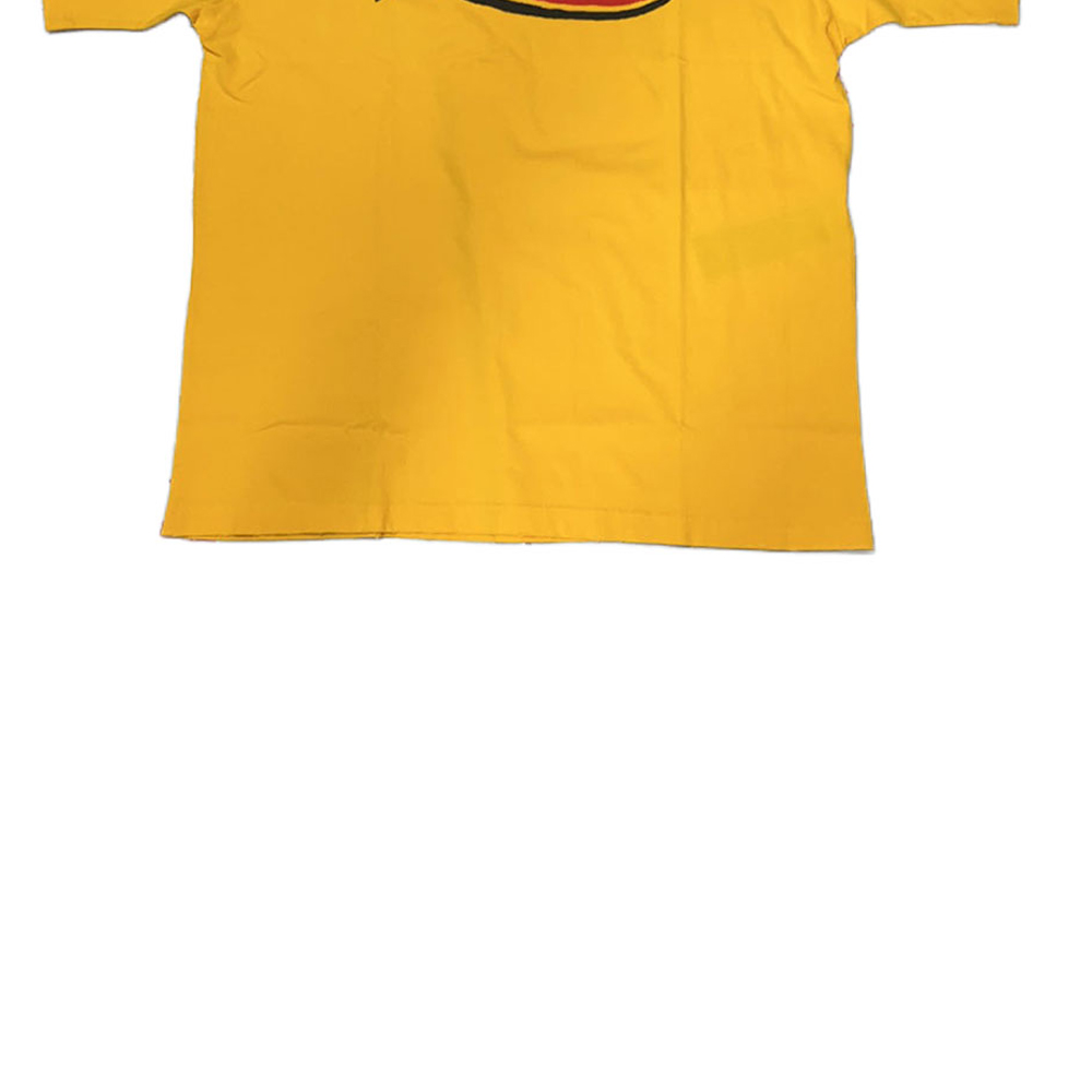 Purchase Balenciaga Letter Print Crewneck T-Shirt Regular Fit  Yellow. 641675TNVE77442