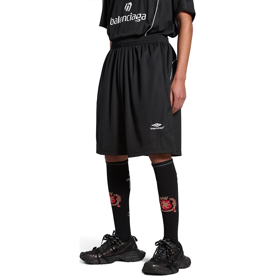 Balenciaga Letter Print Elastic Straight Sports Shorts Unisex Loose Fit. 777709TPVW46643 圖 7