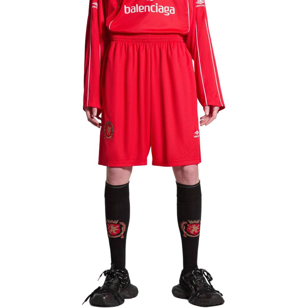 Balenciaga Letter Print Elastic Straight Sports Shorts Unisex Loose Fit. 777709TPVW46643 圖 10