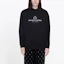 Shop Hoodie Balenciaga Letter Print Hitam 570811TGV701000
