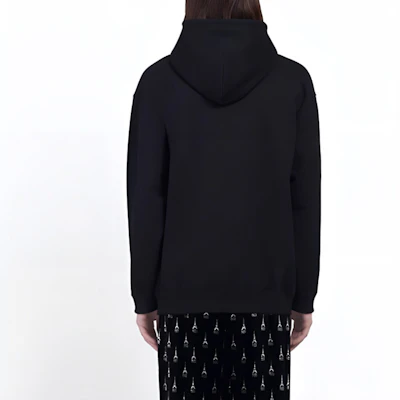 Hoodie Balenciaga Letter Print Hitam 570811TGV701000 Purchase Hoodie Balenciaga Letter Print Hitam 570811TGV701000
