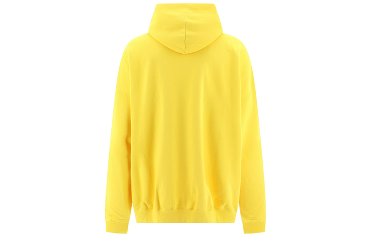 Balenciaga Letter Print Hoodie Yellow/Black 620973TIVA81802 圖 3