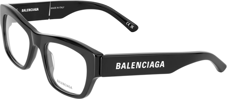 Cermin Mata Hitam Unisex Balenciaga Letter Print Gaya Optik Unik. BB0264O-001 Buy Cermin Mata Hitam Unisex Balenciaga Letter Print Gaya Optik Unik. BB0264O-001