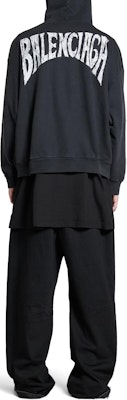Sudadera Balenciaga Negra Unisex con Estampado de Letras Oversize. 767877TPVU51569 Purchase Sudadera Balenciaga Negra Unisex con Estampado de Letras Oversize. 767877TPVU51569