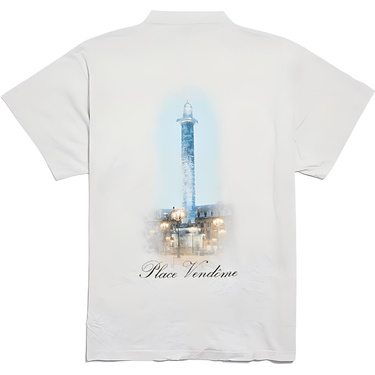 Balenciaga Letter Print Oversized White T-Shirt Unisex 787349TRVL89081 圖 3