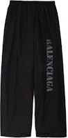 Balenciaga Letter Print Straight Relaxed Fit Elastic Waist Pants Unisex Black 783844TPQ381000 Balenciaga Letter Print Straight Relaxed Fit Elastic Waist Pants Unisex Black 783844TPQ381000