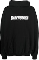 Balenciaga Letter Print Unisex Oversized Sweatshirt Black. 729361TNVL21070 Balenciaga Letter Print Unisex Oversized Sweatshirt Black. 729361TNVL21070