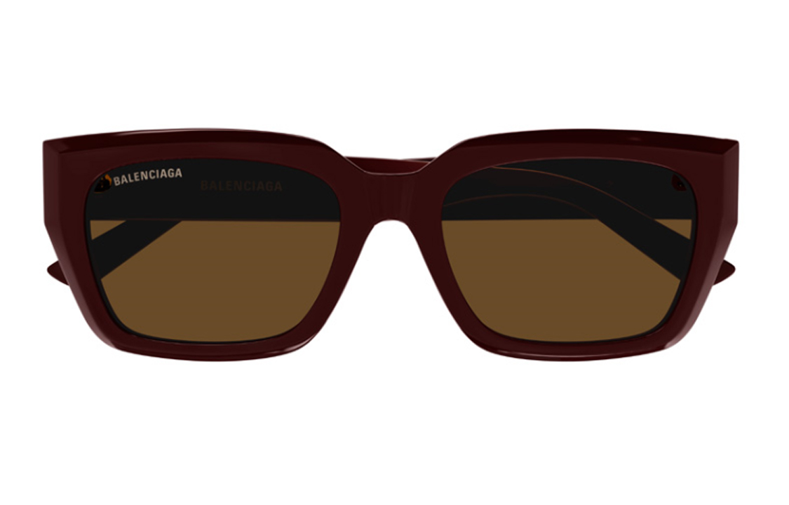 Balenciaga Lightweight Square Red Sunglasses Unisex Fashion Eyewear. BB0272SA-004 圖 3