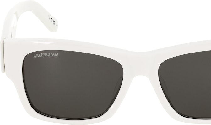 Balenciaga 角度徽標白色太陽眼鏡 情侶款式 男女通用 BB0262SA-003 Purchase Balenciaga 角度徽標白色太陽眼鏡 情侶款式 男女通用 BB0262SA-003