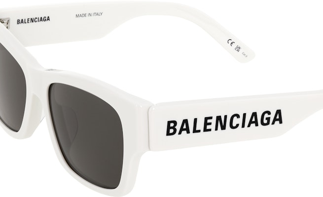 Balenciaga 角度徽標白色太陽眼鏡 情侶款式 男女通用 BB0262SA-003 Details for Balenciaga 角度徽標白色太陽眼鏡 情侶款式 男女通用 BB0262SA-003