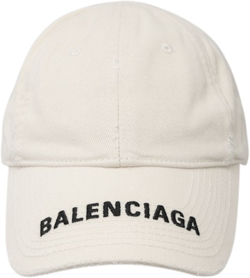 Balenciaga Logo Cotton Unisex Baseball Cap 673318-410B2-0926 Buy Balenciaga Logo Cotton Unisex Baseball Cap 673318-410B2-0926
