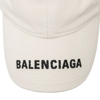Balenciaga Logo Cotton Unisex Baseball Cap 673318-410B2-0926 Details for Balenciaga Logo Cotton Unisex Baseball Cap 673318-410B2-0926