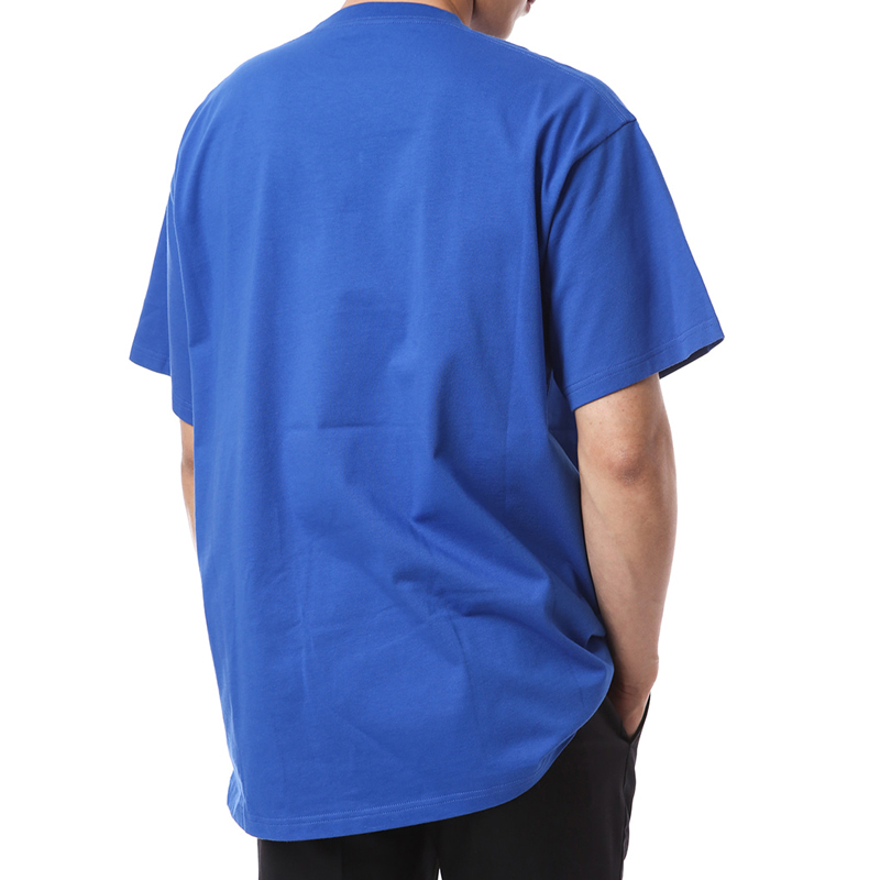 Balenciaga Logo Crew Neck T-Shirt Regular Fit Blue. 556150TBV438077 圖 6