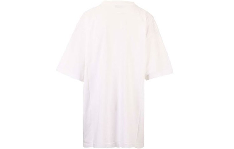 Balenciaga Logo Crewneck T-Shirt Oversized Fit White - . 641655TJV879040 圖 3