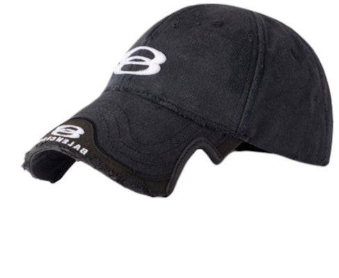 Topi Hitam Unisex Balenciaga Logo Design Kapas Gaya Pasangan. 808790410B21078 Order Topi Hitam Unisex Balenciaga Logo Design Kapas Gaya Pasangan. 808790410B21078