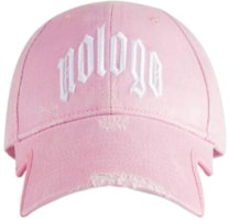Balenciaga Logo Design Cotton Pink Baseball Cap for Men. 788321410B2 Balenciaga Logo Design Cotton Pink Baseball Cap for Men. 788321410B2