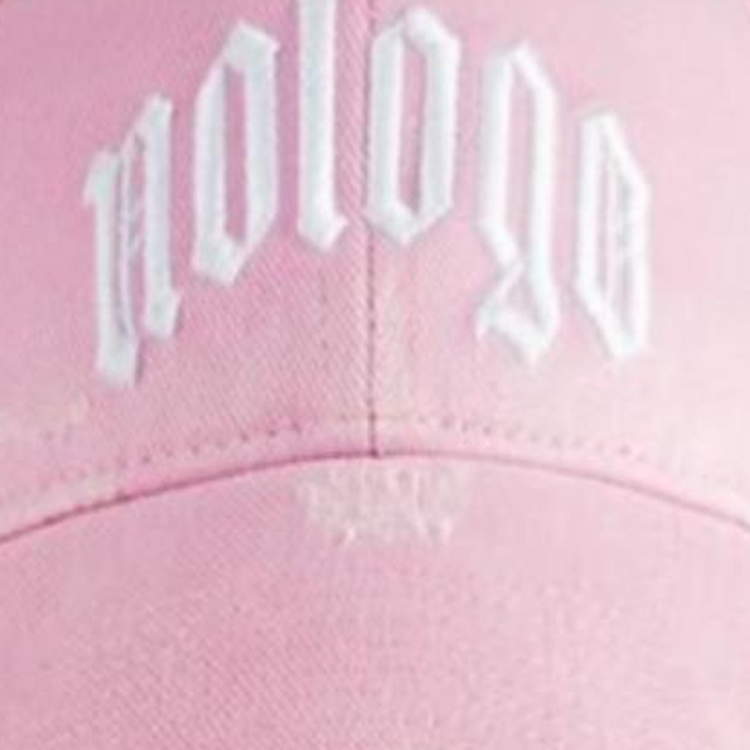 Shop Topi Besbol Lelaki Balenciaga Logo Design Kapas Pink. 788321410B2