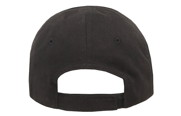 Balenciaga Logo Embroidered Black Cotton Baseball Cap Unisex 529192310B21077 圖 4