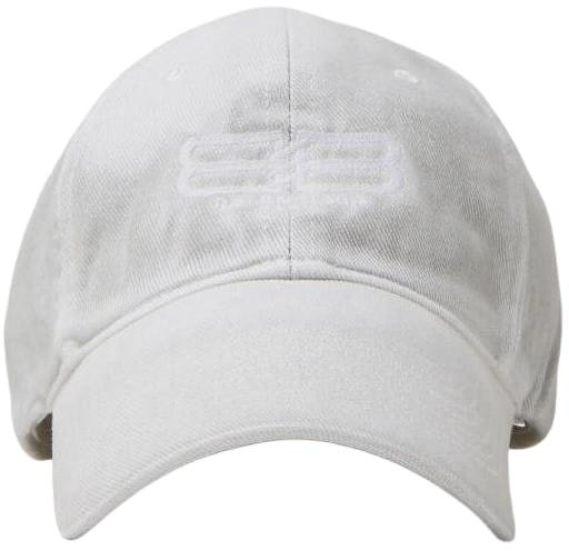 balenciaga-logo-embroidered-cotton-baseball-cap-grey-white-704105415-b39100