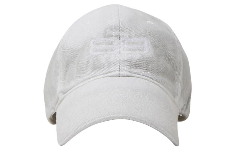 Order Topi Besbol Kapas Balenciaga Logo Sulam Kelabu Putih. 704105415B39100