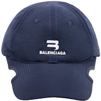 Balenciaga Logo Embroidered Cotton Baseball Cap Unisex 704102459B11177 Balenciaga Logo Embroidered Cotton Baseball Cap Unisex 704102459B11177