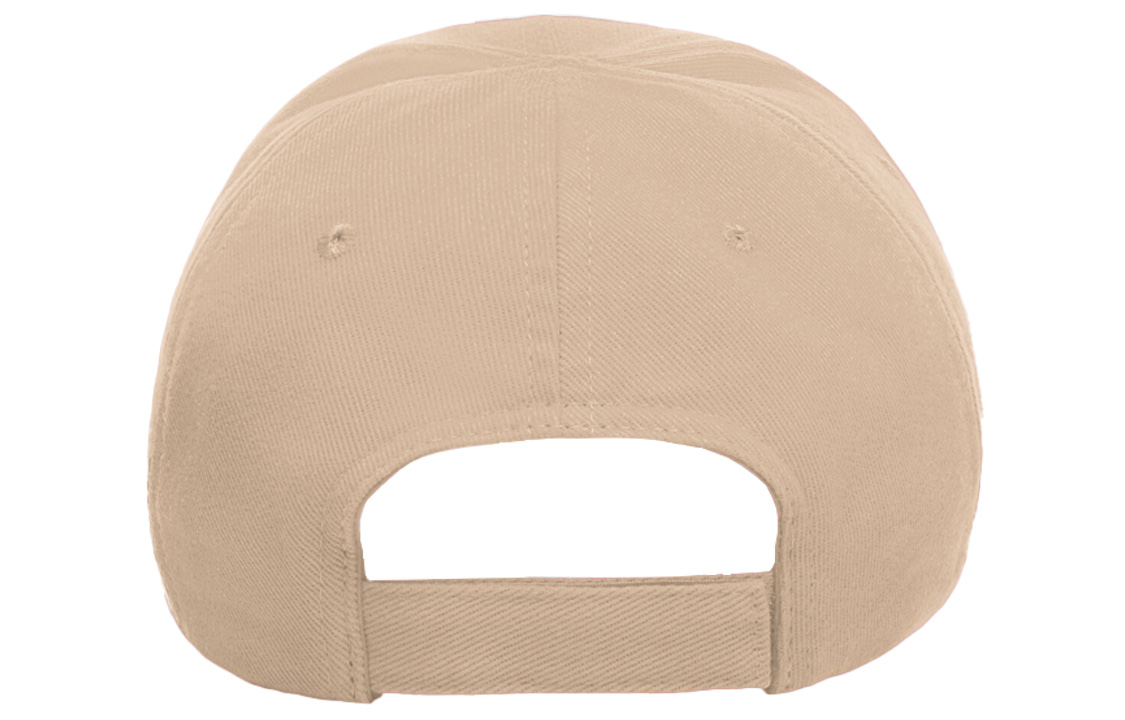 Shop Balenciaga Logo Embroidered Cotton Baseball Cap Unisex Fashion 590758-410B2-9760