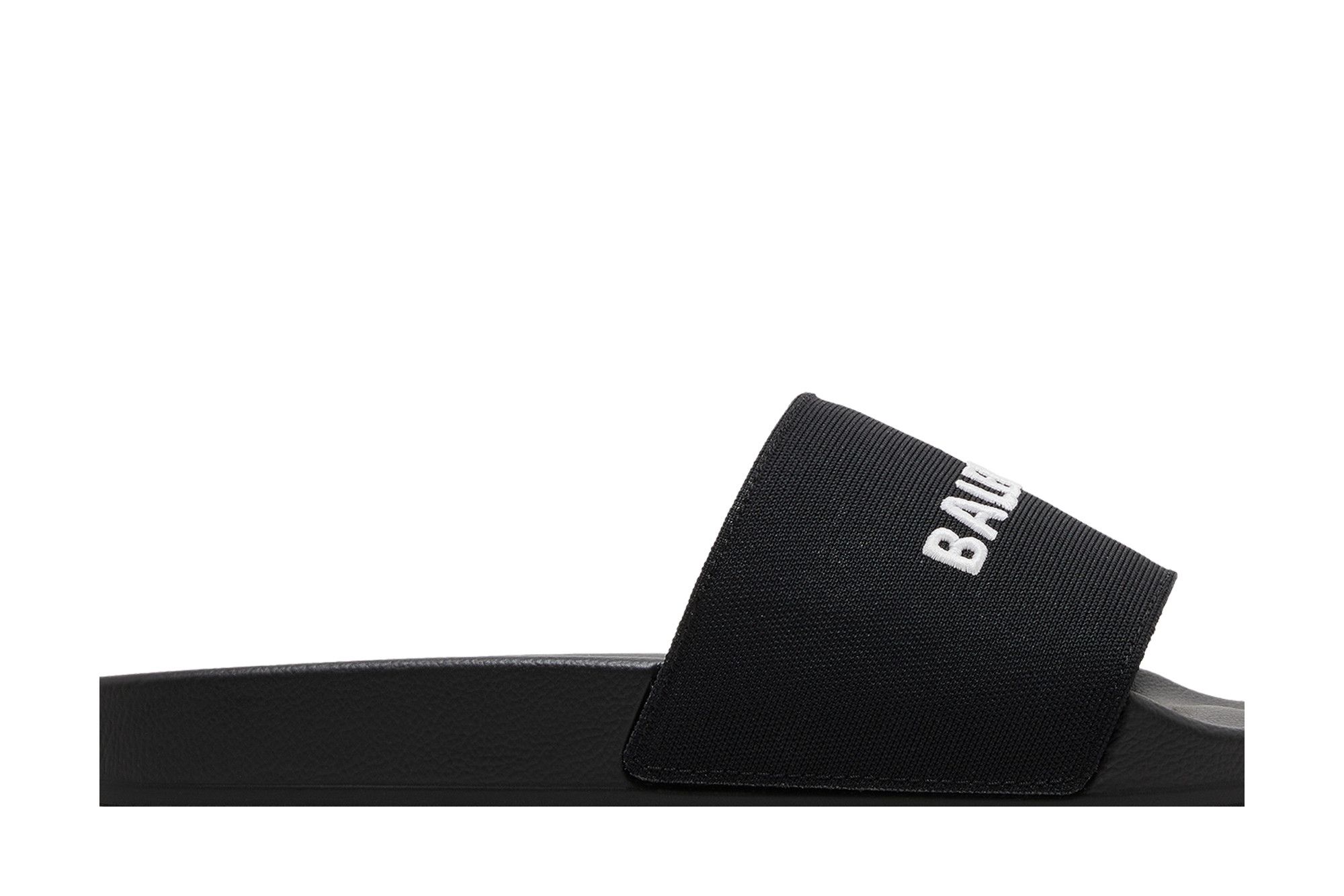 Order Balenciaga Sandal Kolam Bordir Logo 'Hitam Putih' 695557-W1S9C-1090