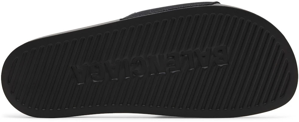 Balenciaga Sandal Kolam Bordir Logo 'Hitam Putih' 695557-W1S9C-1090 Shop Balenciaga Sandal Kolam Bordir Logo 'Hitam Putih' 695557-W1S9C-1090