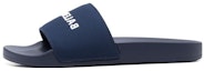 Buy Selipar Kolam Balenciaga Logo Sulaman 'Navy' 695557-W1S9C-4590