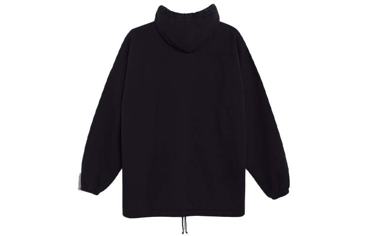 Balenciaga Logo Embroidery Hoodie Black Unisex 482217TTK141000 圖 3