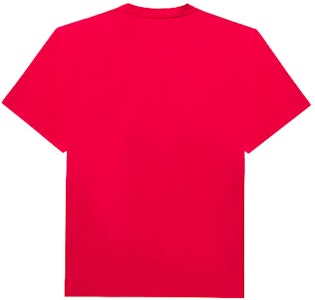 발렌시아가 로고 플랫그라운드 티셔츠 (라즈베리/화이트) 651795 TKV81 6295 Order 발렌시아가 로고 플랫그라운드 티셔츠 (라즈베리/화이트) 651795 TKV81 6295