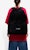 Balenciaga Logo Here Flatground T-Shirt 'Raspberry/White'