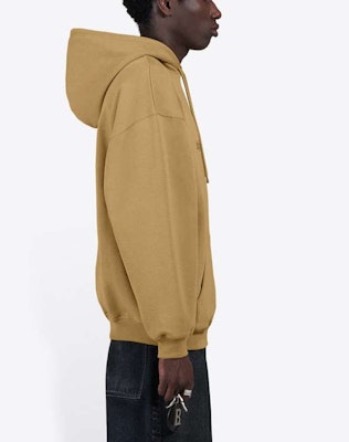 Balenciaga 標誌連帽衫 男女通用 寬鬆版型 卡其色 570811TIV519605 Details for Balenciaga 標誌連帽衫 男女通用 寬鬆版型 卡其色 570811TIV519605