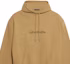 Sizing Balenciaga 標誌連帽衫 男女通用 寬鬆版型 卡其色 570811TIV519605