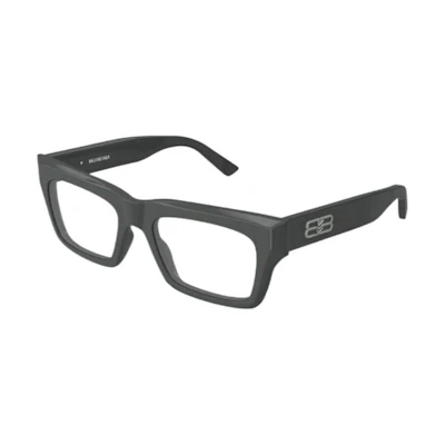 Balenciaga Logo Irregular Sunglasses Acetate Black Unisex Couple Style BB0240O003