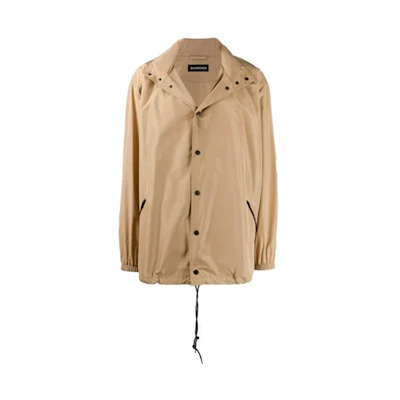 Balenciaga Logo Khaki Trench Jacket 556238TYD369540