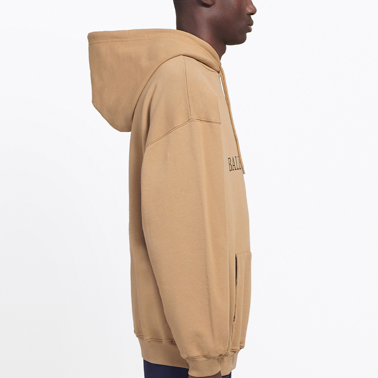 Shop 巴黎世家Logo字母连帽衫卡其色 578138TEV519610