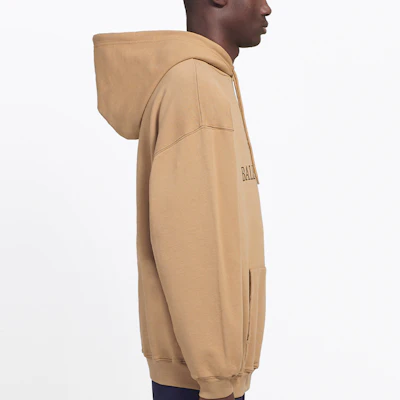 巴黎世家Logo字母连帽衫卡其色 578138TEV519610 Shop 巴黎世家Logo字母连帽衫卡其色 578138TEV519610