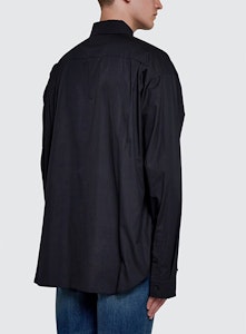 Balenciaga Kemeja Lengan Panjang Monogram Logo Unisex Hitam. 664626TEM161000 Purchase Balenciaga Kemeja Lengan Panjang Monogram Logo Unisex Hitam. 664626TEM161000