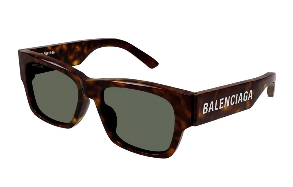 Balenciaga Logo Oversized Classic Sunglasses Unisex Irregular Frame BB0262SA-002