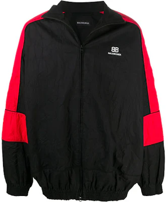 Balenciaga 徽標拼接外套 黑色 627086TIM301000 Buy Balenciaga 徽標拼接外套 黑色 627086TIM301000
