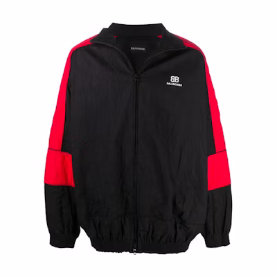 Balenciaga Logo Patchwork Jacket Black 627086TIM301000