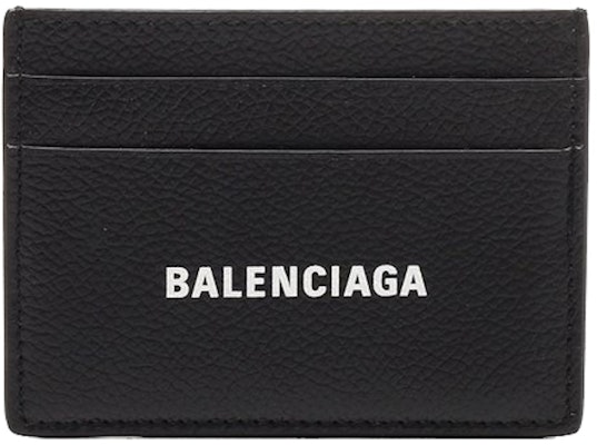 Balenciaga Logo Print (4 Card Slot) Card Holder Black/White Buy Balenciaga Logo Print (4 Card Slot) Card Holder Black/White