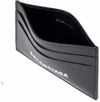 Lookbook Balenciaga Logo Print (4 Card Slot) Card Holder Black