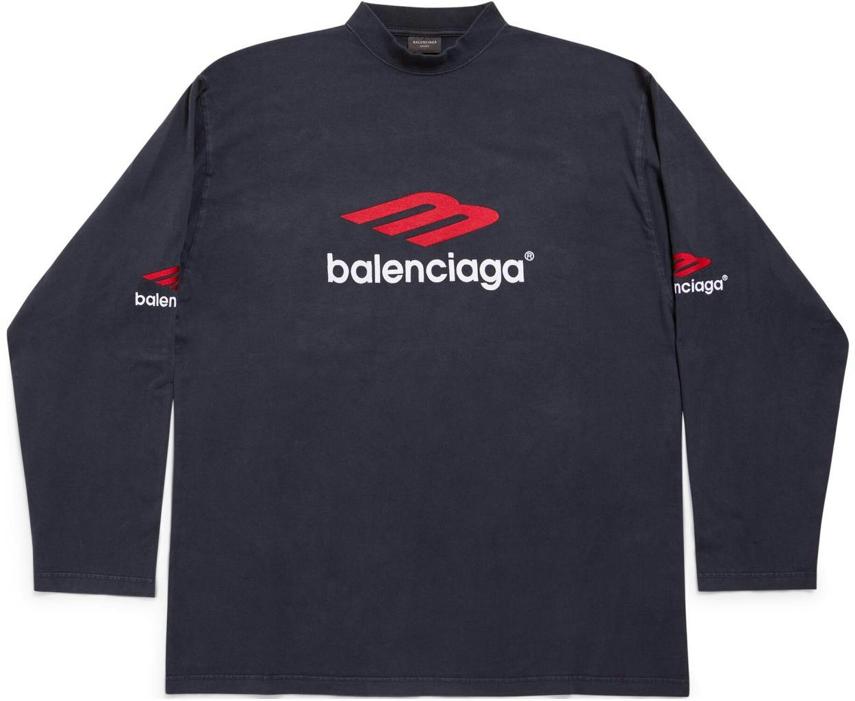 balenciaga-logo-print-black-long-sleeve-oversized-unisex-t-shirt-720250-tpvd-71470