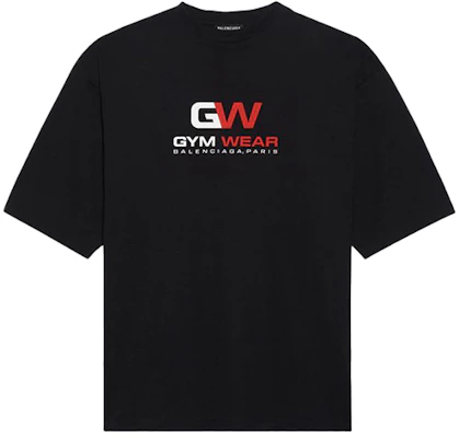 Camiseta Negra Balenciaga Logo Estampado Ajuste Relajado 620969TIVD51000 Order Camiseta Negra Balenciaga Logo Estampado Ajuste Relajado 620969TIVD51000