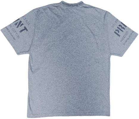 巴黎世家Logo印花男士灰色休闲圆领T恤标准版型。 739784TOVN61167 Lookbook 巴黎世家Logo印花男士灰色休闲圆领T恤标准版型。 739784TOVN61167