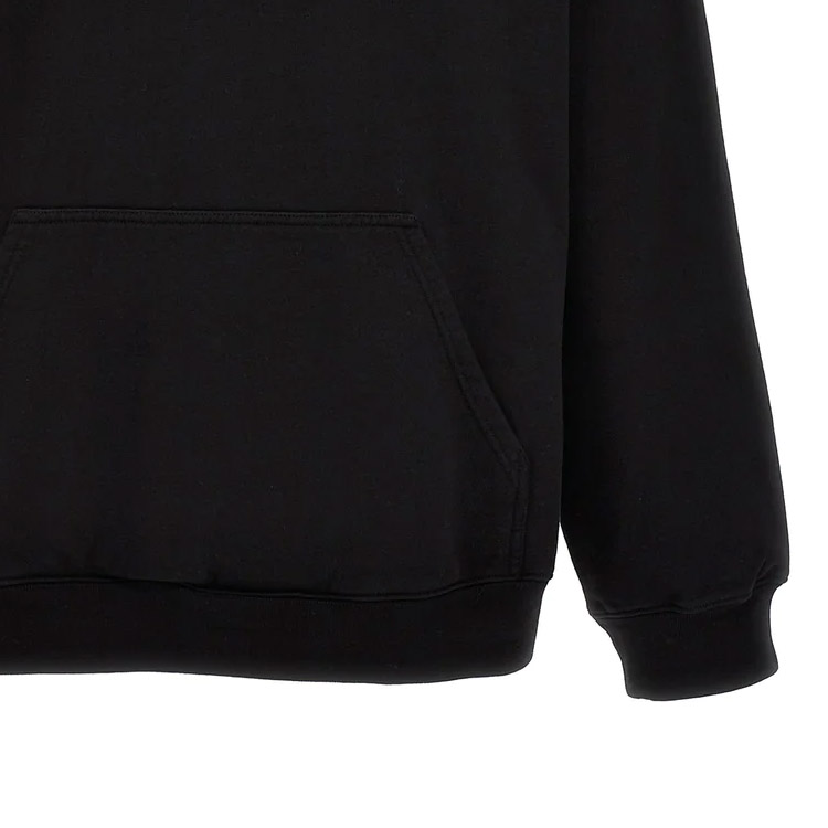 Balenciaga Logo Print Casual Long Sleeve Sweatshirt Black  Loose Fit. 674986TNVR31070 圖 4