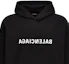 Details for Balenciaga Logo Print Sweatshirt Lengan Panjang Hitam Loose Fit. 674986TNVR31070