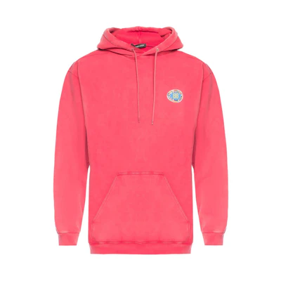 Balenciaga Logo Print Cotton Long-Sleeve Sweatshirt Pink - 600583THV587764